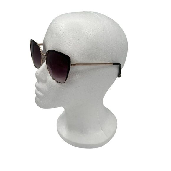 Oscar De La Renta Sunglasses Mod 3077 Black & Gold Cat Eye main image 6